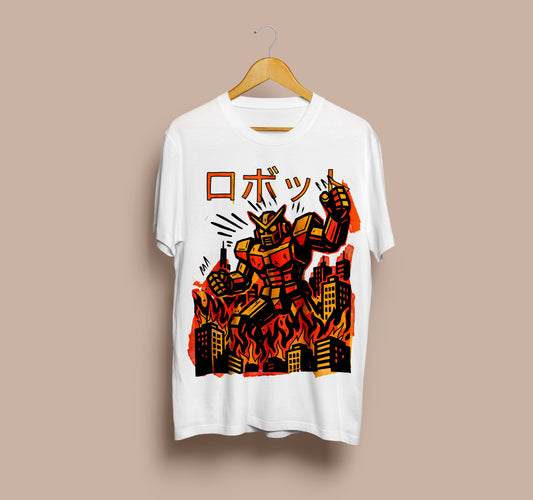 Massive Fighting Robot Chariteee Original T-Shirt - Unisex Music Tee